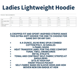 HYB Ladies Lightweight Hoodie LNEA108