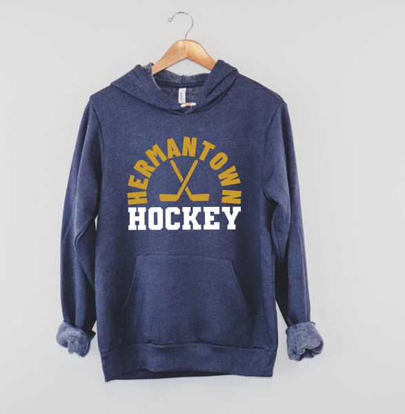 Fund A Hawk ADULT Hermantown Hockey Hoodie 3719