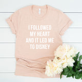 Led Me To Disney Tee