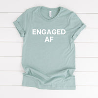 Engaged AF Cap Tee