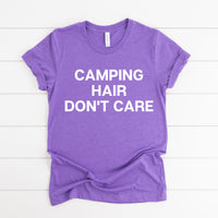 Camping Hair Tee