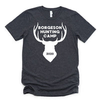 Hunting Shack Custom Name Bust Tee