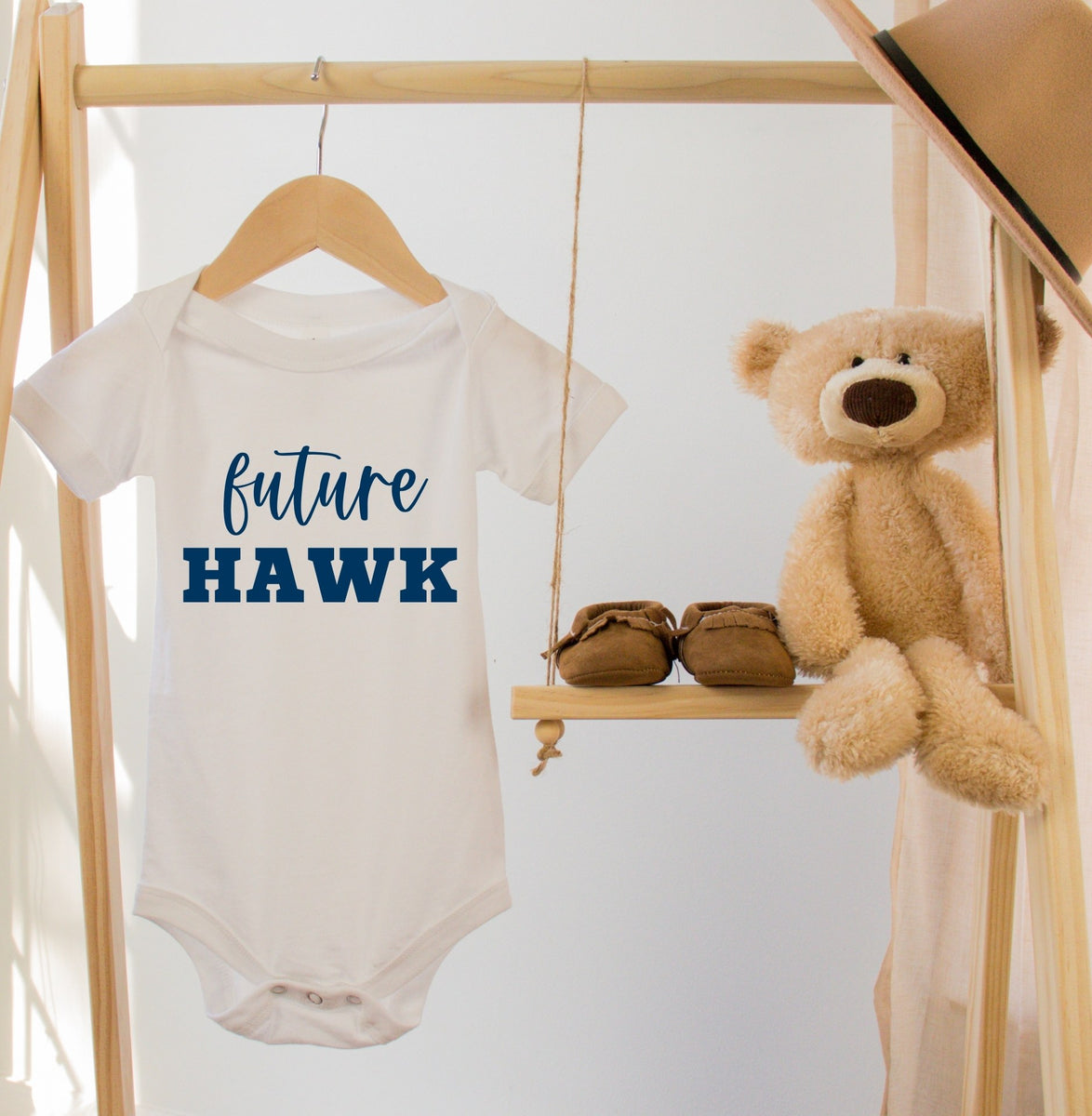 PTO Future Hawk Onesie – Frozen Mosquito Apparel