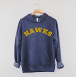 PTO Adult Hoodie Hawks Bella