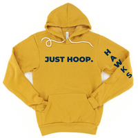 HYB Adult Hooded Sweatshirt Bella JUST HOOP