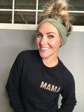 MAMA Leopard Sweatshirt