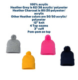 PTO Solid Pom Beanie