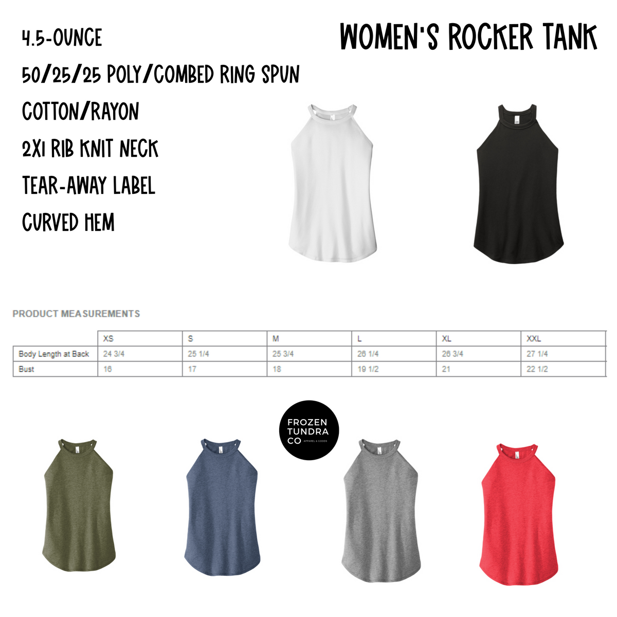 Designated Drinker Rocker Tank – Frozen Mosquito Apparel