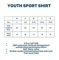 Hermantown Baseball Youth Sport Short Sleeve Tee