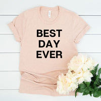 Best Day Ever Block Tee