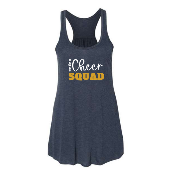 Cheer Adult Racerback Tank Hawk 8800