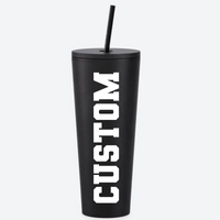 Custom Text Tumbler