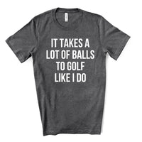 Lot of Balls To Golf Tee