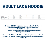 PTO Adult Hoodie Hawks Laces