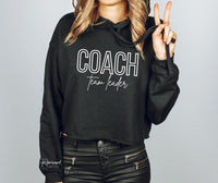 Team Leader Crop Hoodie