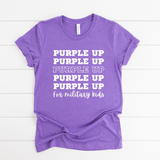 Purple Up for Military Kids - Unisex Adult Tee