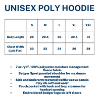 Hermantown Baseball Adult Hoodie Poly