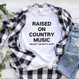 Raised on Country Music Tee