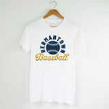 Hermantown Baseball Adult Tee Poly Blend - Solid