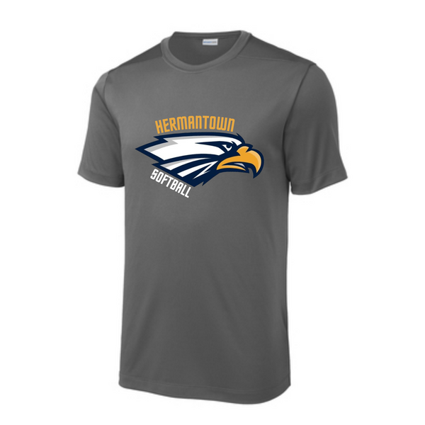 Hermantown Softball Adult Short Sleeve Sport Tee