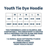 HYB Youth Tie Dye Hoodie