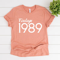 Vintage Birthday Script Tee