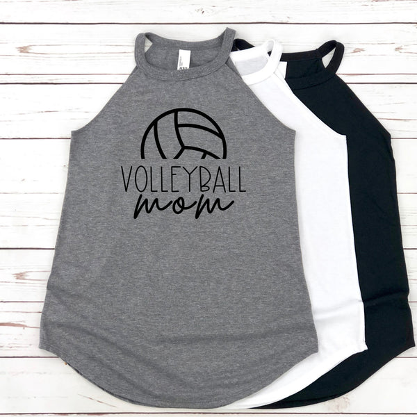 Volleyball Mom Rocker Tank